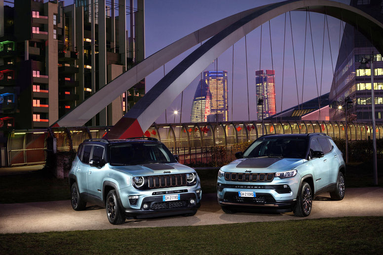 Jeep Renegade et Compass e-Hybrid : vers une offre 100 % électrifiée