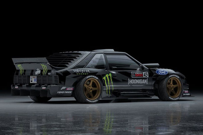 Ken Block présente sa nouvelle monture : The Hoonifox