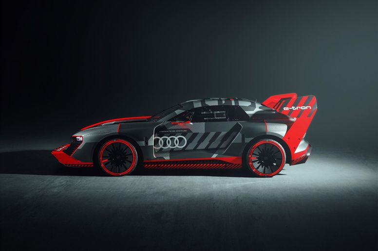 Ken Block présente son Audi S1 e-tron quattro Hoonitron