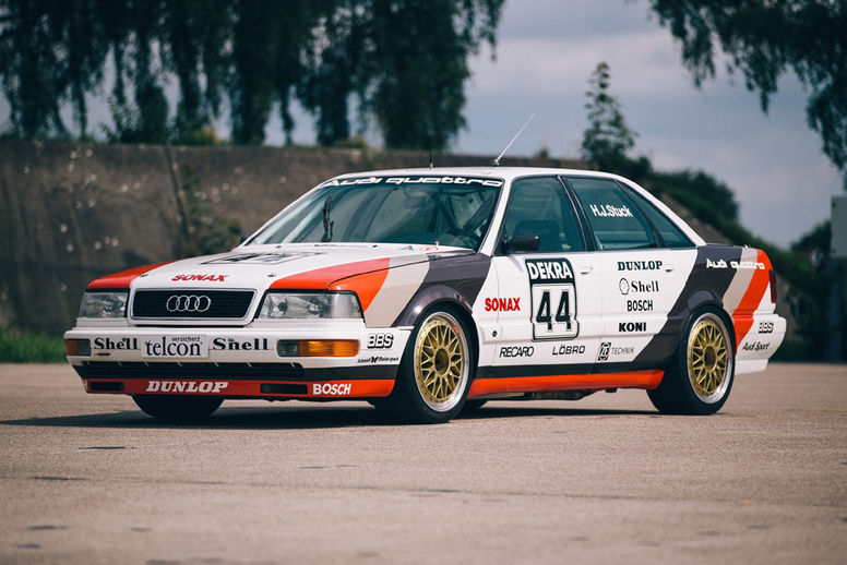 Ken Block teste l'Audi V8 quattro DTM et le concept e-tron Vision GT