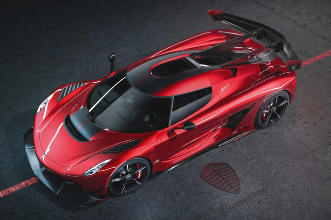 Koenigsegg Jesko Cherry Red Edition 