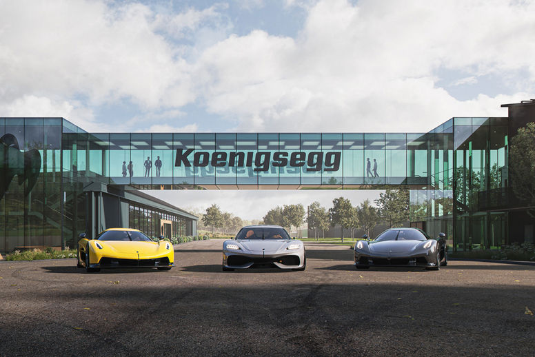 Koenigsegg présente son projet d'agrandissement