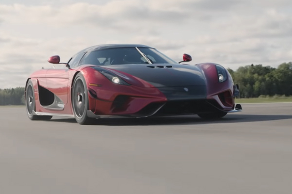 Le record de la Koenigsegg Regera en vidéo