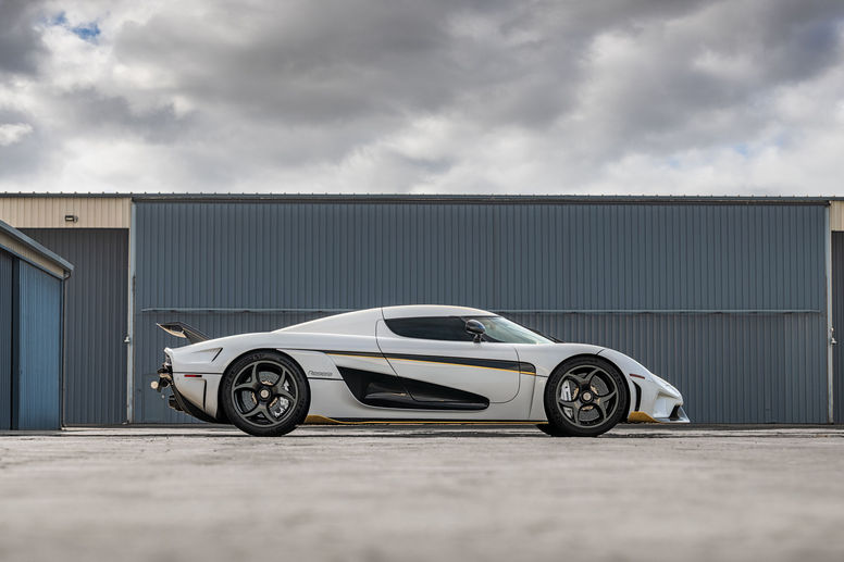 Une première Koenigsegg Regera aux enchères 