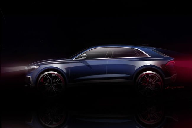 L'Audi Q8 concept présenté à Detroit