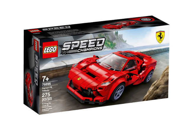 L'Audi Sport quattro S1 et la Ferrari F8 Tributo arrivent chez Lego