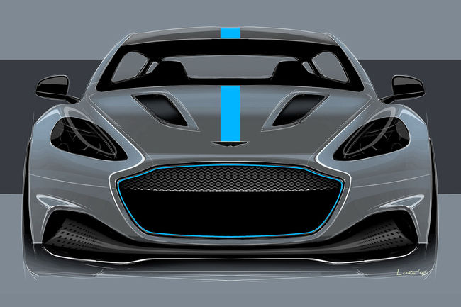 La batterie de l'Aston Martin RapidE dévoilée