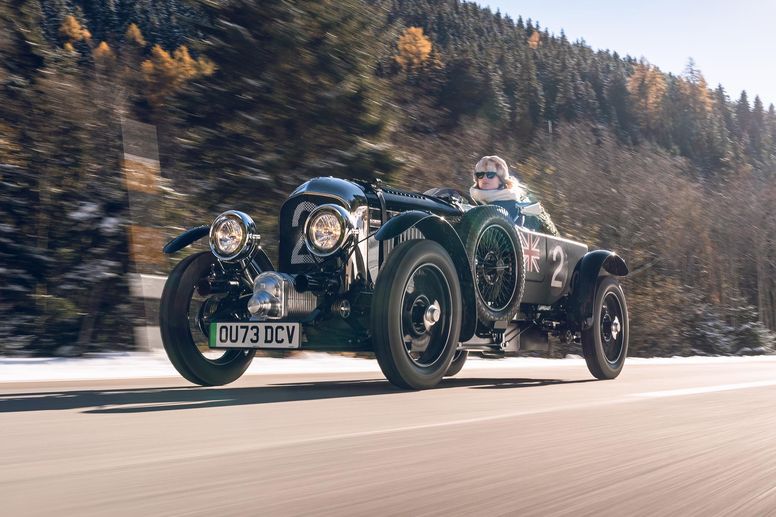 La Bentley Blower Jnr entame son programme d'essais