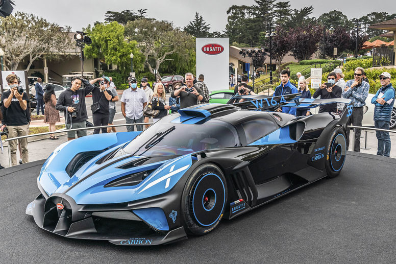 La Bugatti Bolide était présente à Pebble Beach