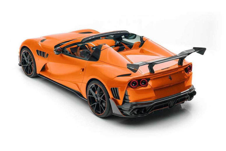 La Mansory Stallone GTS existe aussi en orange