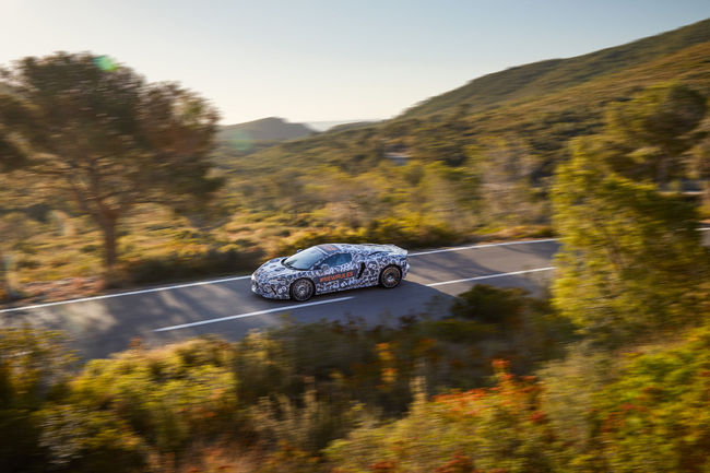 La McLaren Grand Tourer en livrée camouflage