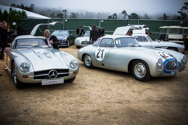 La Mercedes-Benz SL célébrée à Pebble Beach