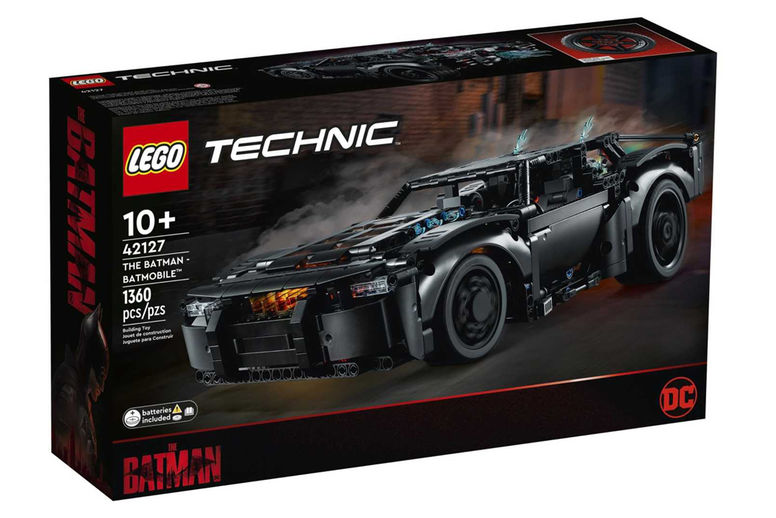La nouvelle Batmobile intègre la gamme LEGO Technic