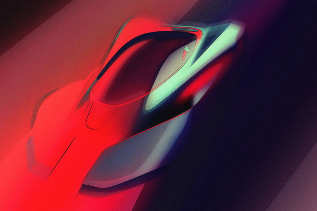 L'Hypercar Pininfarina PF0 en approche