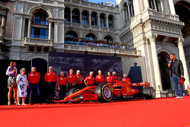 Les 90 ans de la Scuderia Ferrari fêtés à Milan