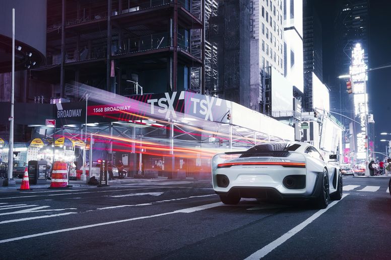 La Supercar Marsien immortalisée dans les rues de New York