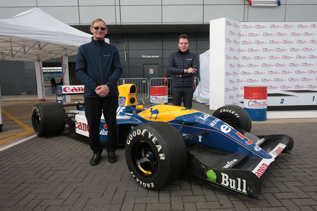 La Williams FW14B de Nigel Mansell à Silverstone Classic