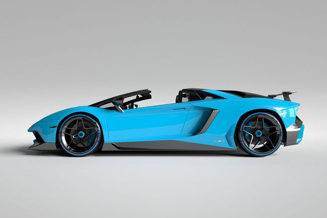 Vitesse AuDessus s'occupe de la Lamborghini Aventador SV