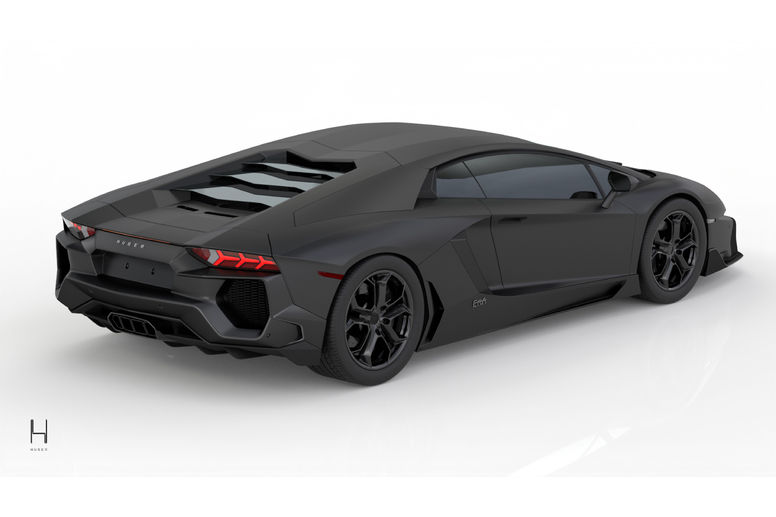 Huber présente son kit Era pour la Lamborghini Aventador