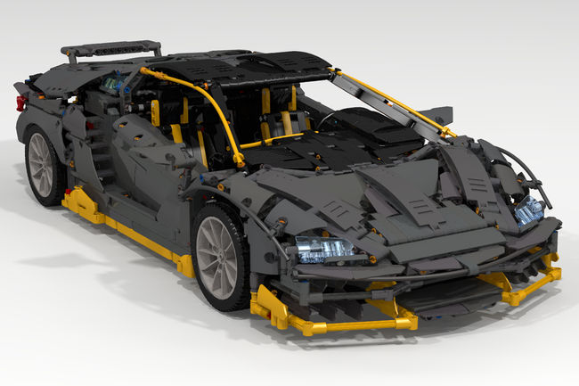 Intéressés par une Lamborghini Centenario en LEGO ?