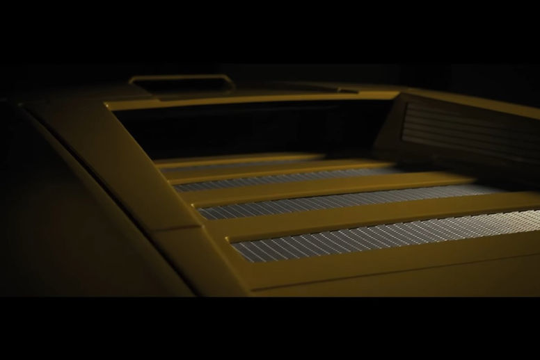 Lamborghini : nouveau teaser pour l'hommage à la Countach