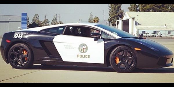 Une Gallardo pour la police de L.A.