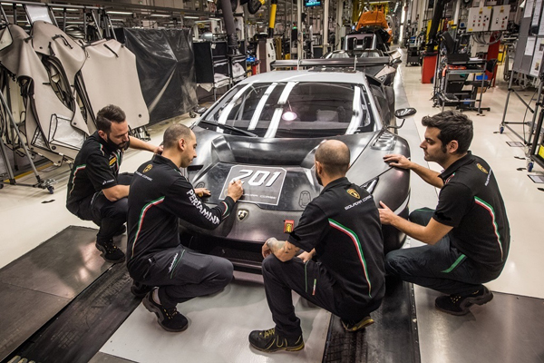 Huracan GT3 et Super Trofeo : déjà plus de 200 exemplaires