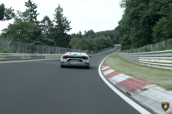 La Lamborghini Huracan Performante sur le Ring