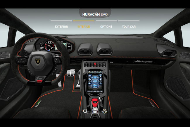 Configurez votre Lamborghini Huracan Evo