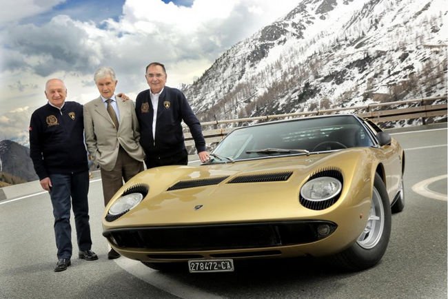 La Lamborghini Miura rejoue The Italian Job