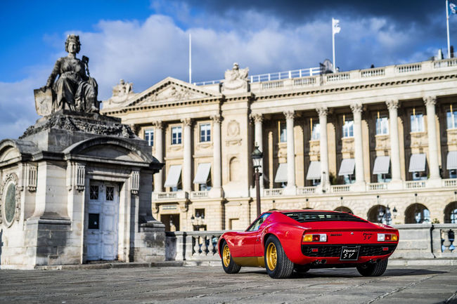 La Lamborghini Miura SV de Jean Todt exposée à Rétromobile