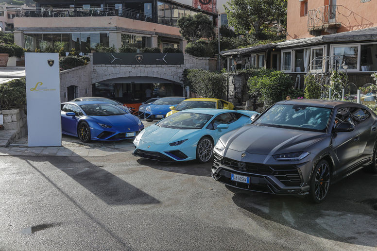 Lamborghini prend ses quartiers à Porto Cervo