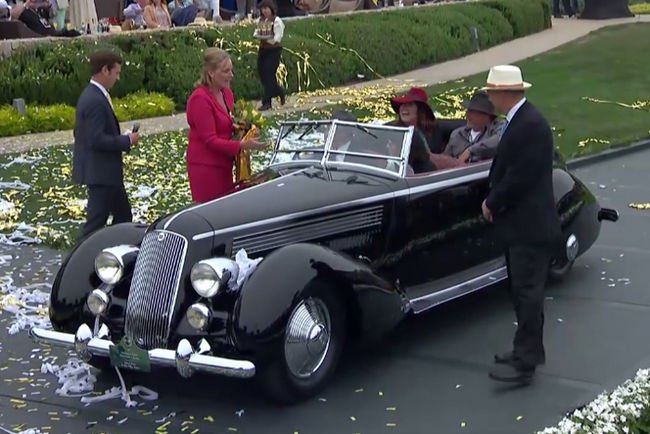 Pebble Beach : le Best of Show pour une Lancia Astura de 1936