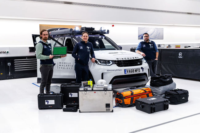 Land Rover participe à la lutte contre la Malaria