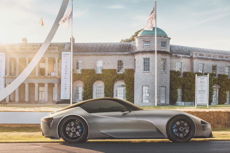 Le concept Lexus Electrified Sport a effectué ses débuts européens à Goodwood