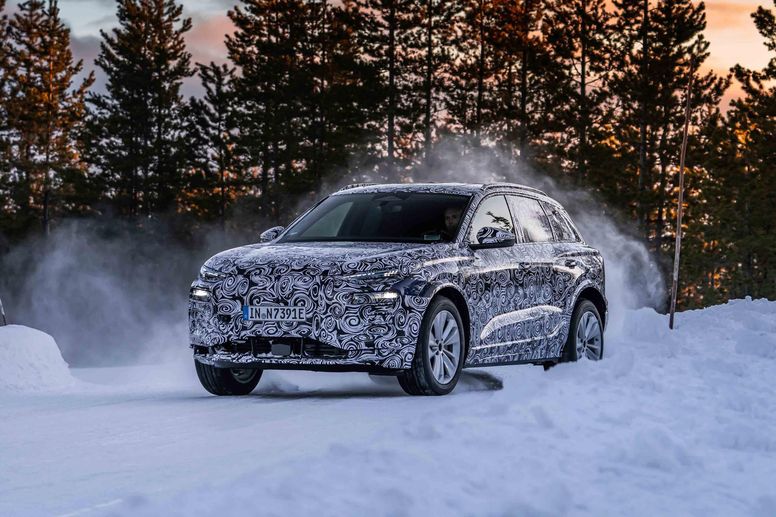 Le futur Audi Q6 e-tron se dévoile un peu plus