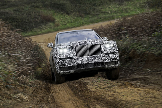 Le SUV de Rolls-Royce s'appelera Cullinan 