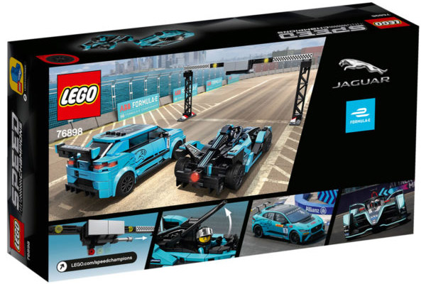 Les Jaguar I-Pace et Formula E arrivent chez LEGO