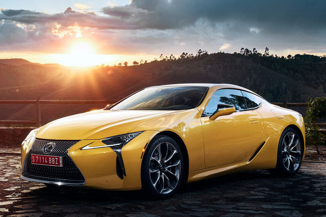 Lancement en production du Lexus LC Yellow Edition 