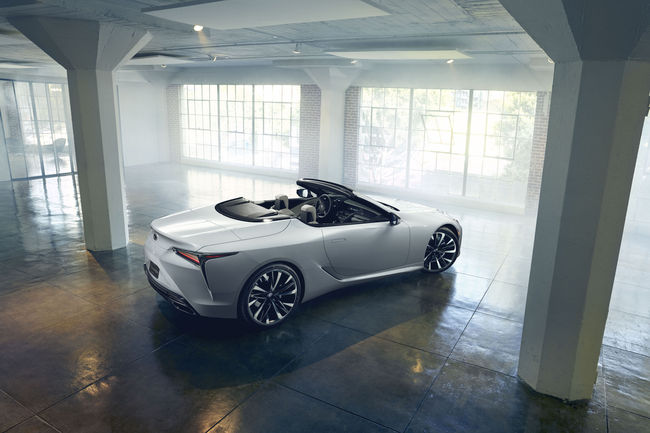 Detroit : concept Lexus LC Convertible 