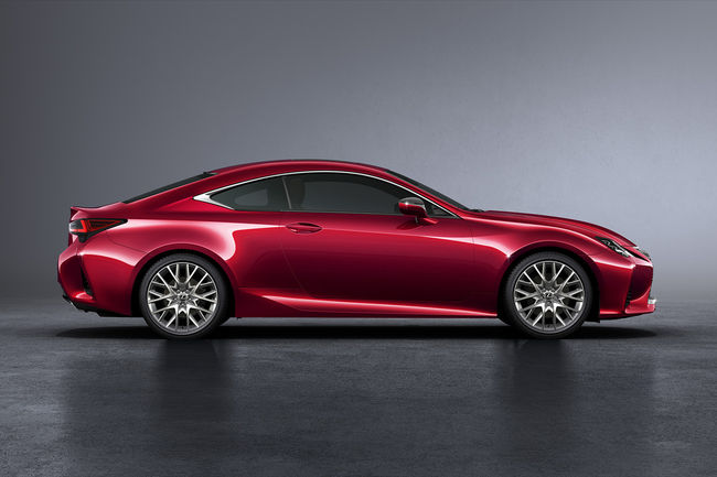 Le Lexus RC passe au restylage