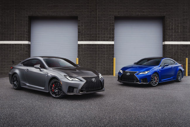 Lexus dévoile son nouveau coupé RC F et sa version Track Edition