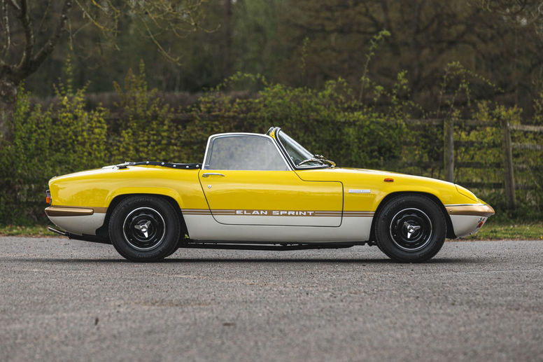 Silverstone Auctions : Lotus Elan Sprint Cabriolet 1972