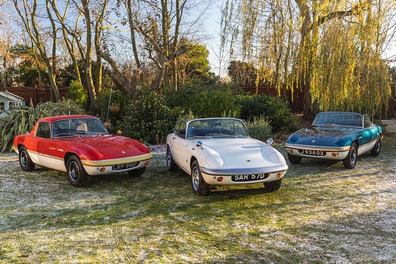 Une incroyable collection de modèles Lotus Elan proposée aux enchères