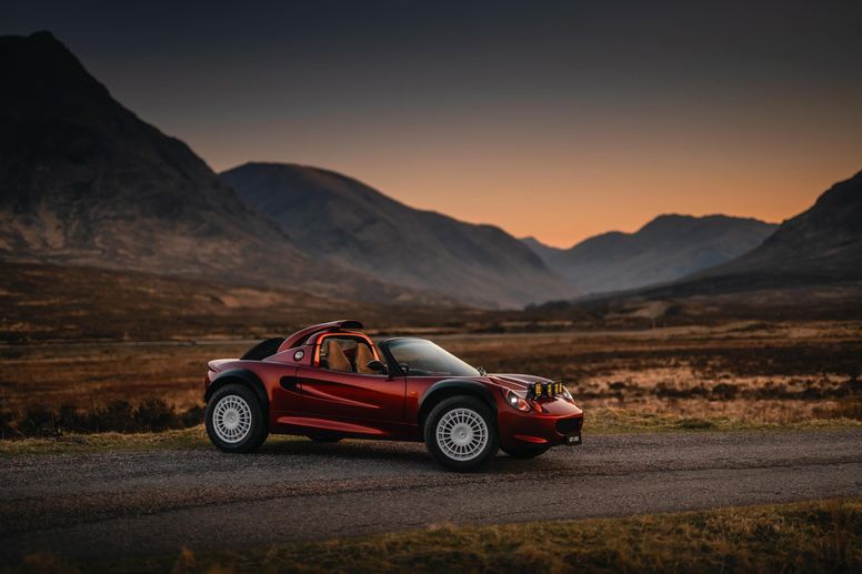 La Lotus Elise sort de la route grâce à Get Lost