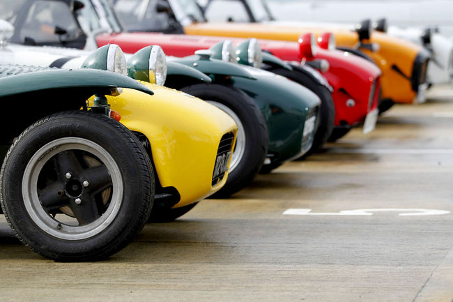 La Lotus Seven fêtée à Silverstone Classic