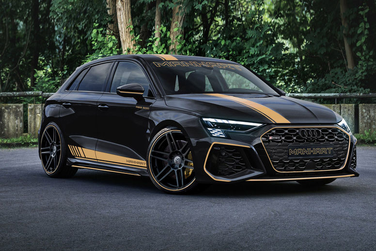 Manhart RS3 500 : plus de 500 chevaux pour cette Audi RS 3