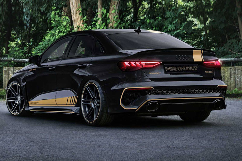 Manhart RS3 500 : plus de 500 chevaux pour cette Audi RS 3 - Motorlegend