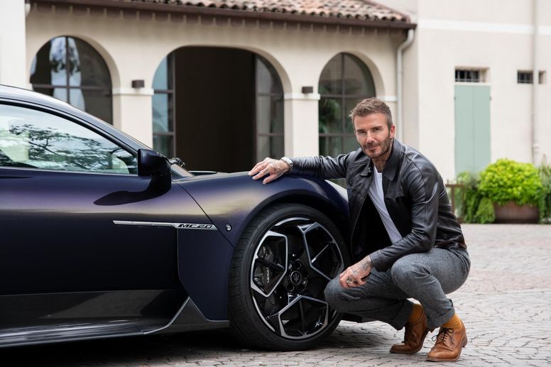 Maserati et David Beckham inaugurent la collection Fuoriserie Essentials