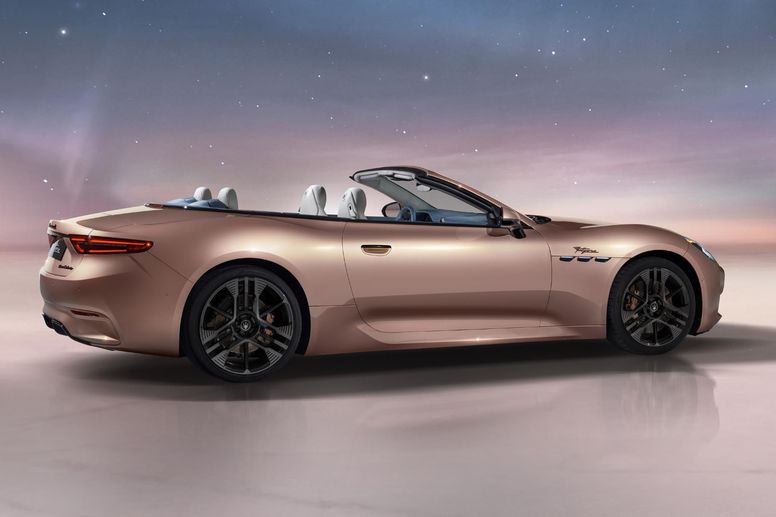 Jusqu'à 829 ch pour la nouvelle Maserati GranCabrio Folgore